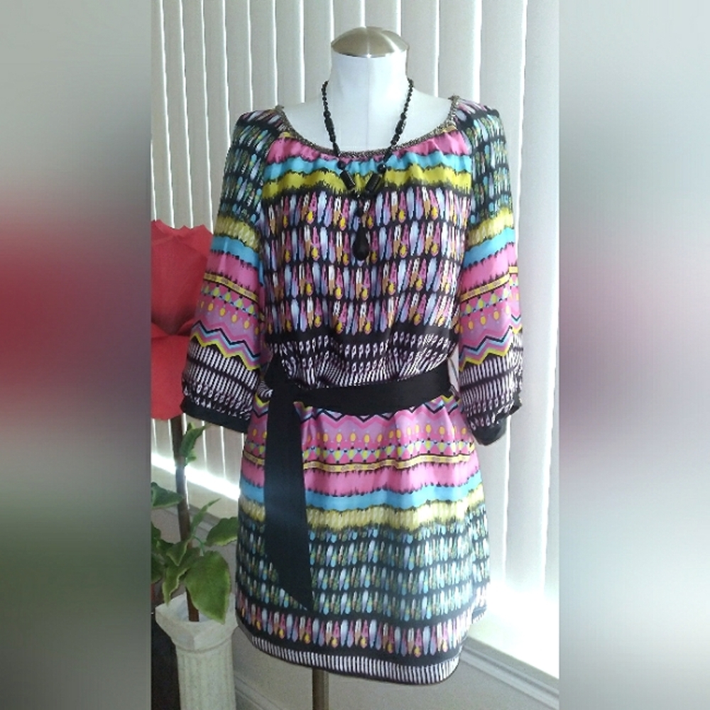 👗IT'S A SALE!! COLORFUL PRINT DRESS👗